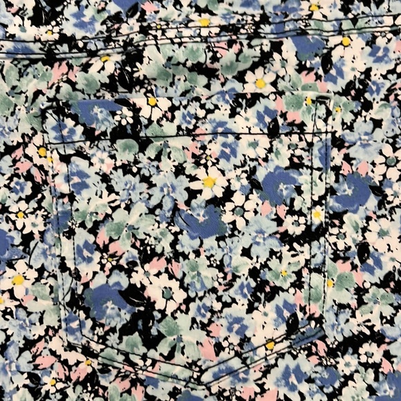 Summer floral stretchy jeggings - Picture 3 of 3